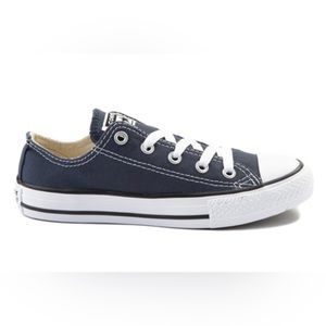 Converse Chuck Taylor All Star Lo Sneaker Navy- Little Kid Size 12